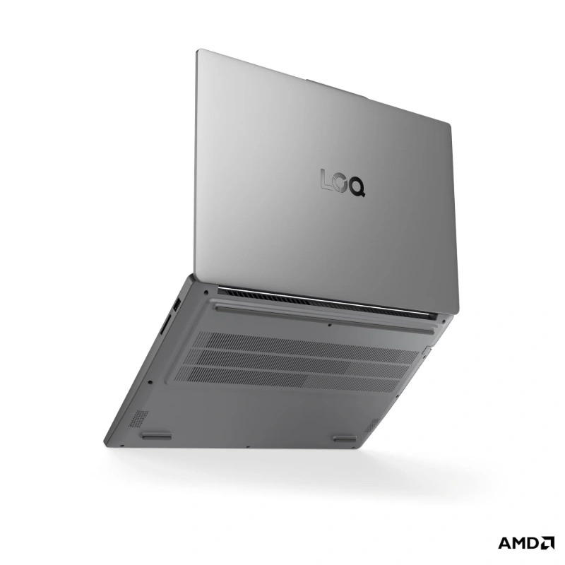 LENOVO LOQ 15ARP10E R7-7735HS, 16GB DDR5 RAM, 512GB SSD, 15.6 INCH FHD, RTX 3050 6GB, WHITE BACKLIT, WIFI+BT, FREE DOS, LUNA GREY (83S0002TRM) LAPTOP